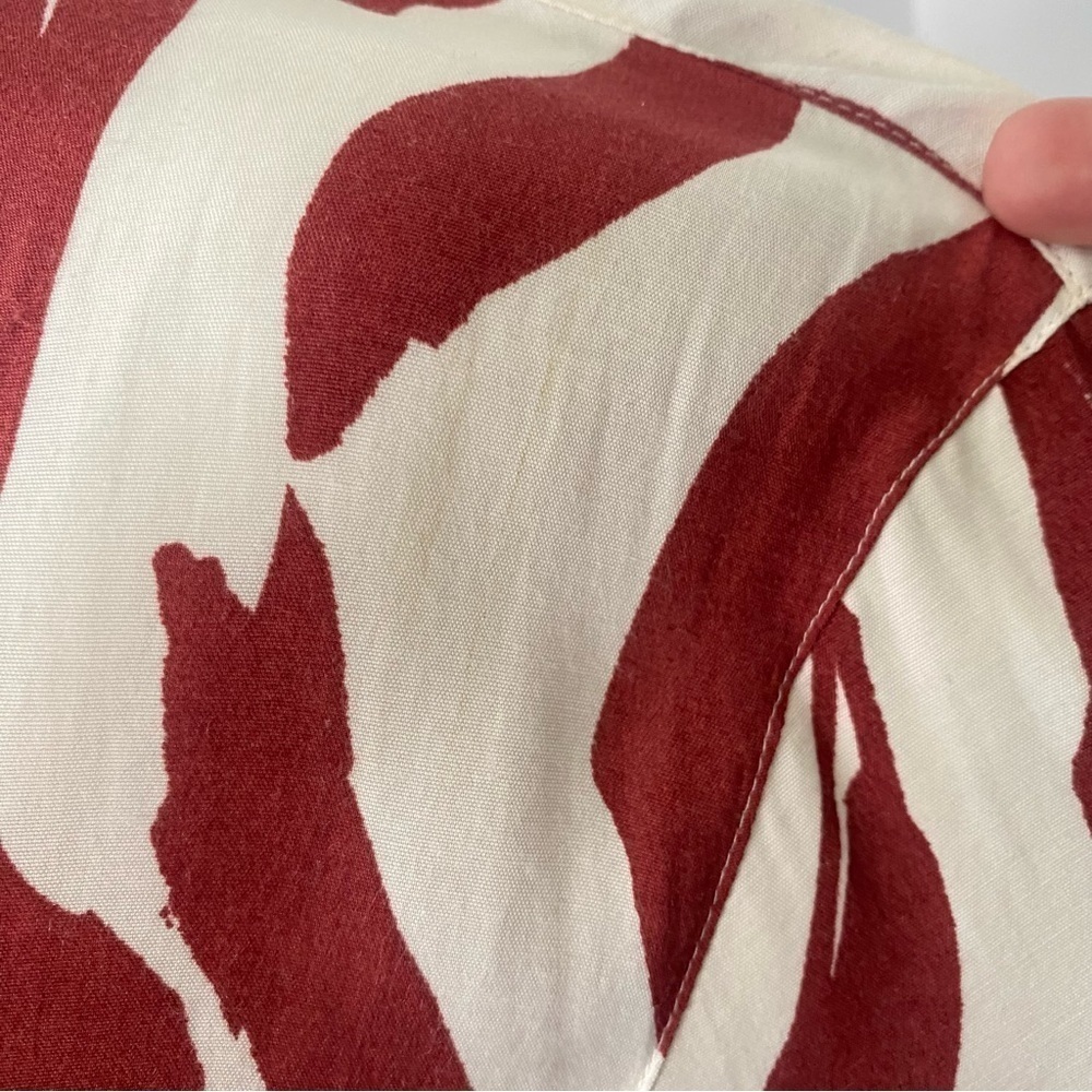 Anine Bing Benji Zebra Print Button Down Short Sl… - image 7